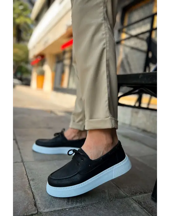 Omarı Erkek Siyah CBT Torrini Ayakkabı