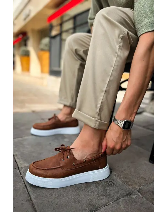 Trend Erkek Ayakkabı Taba