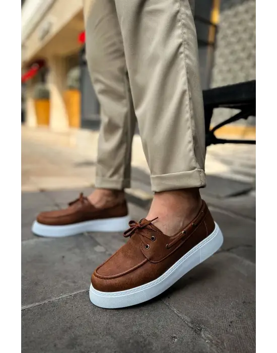 Trend Erkek Ayakkabı Taba