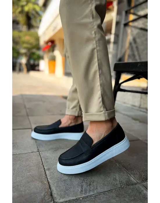 Omarı Siyah Klasik Erkek Ayakkabı