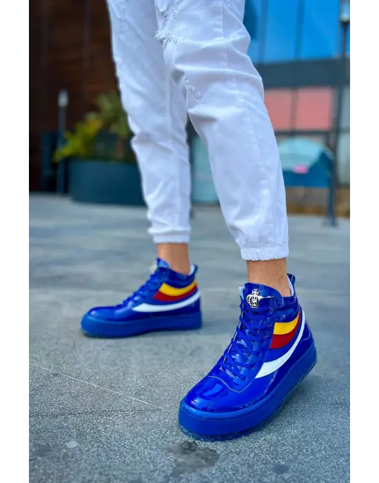 Modern Erkek Bot Lacivert