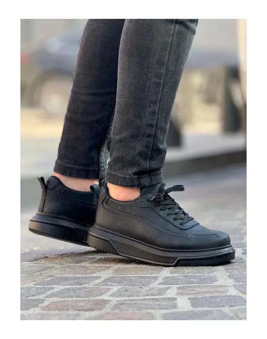 Omarı Erkek Siyah Çelik Burunlu Güvenlik Ayakkabısı