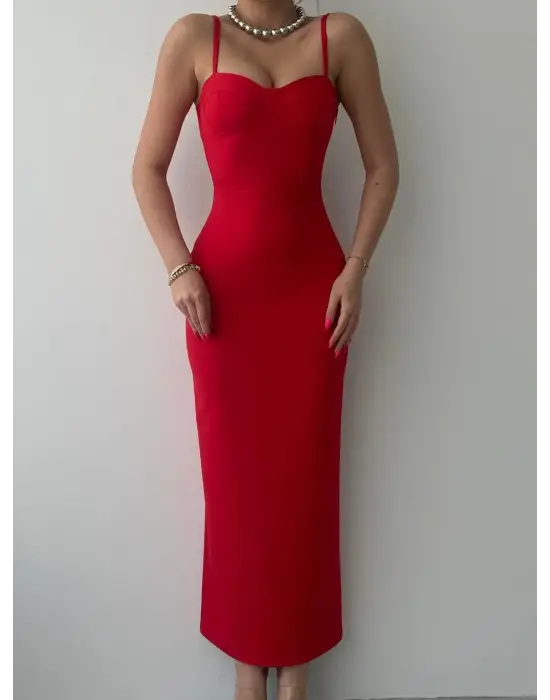 Chatelet Askılı Kalem Elbise