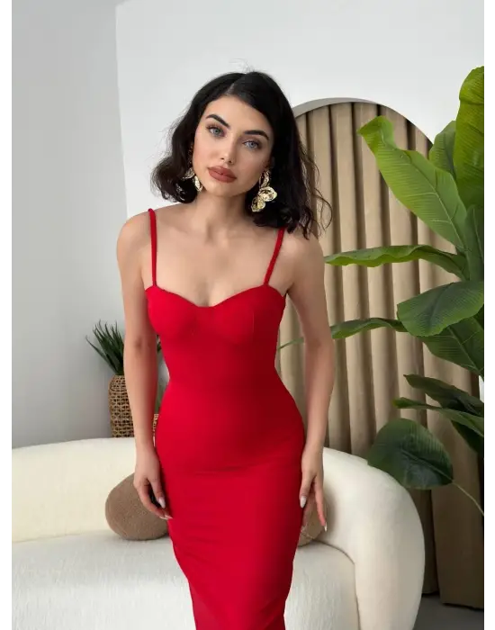 Chatelet Askılı Kalem Elbise