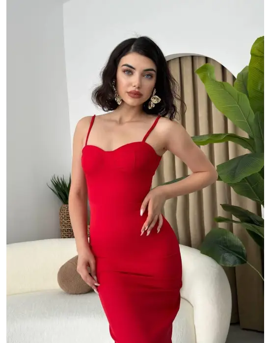 Chatelet Askılı Kalem Elbise