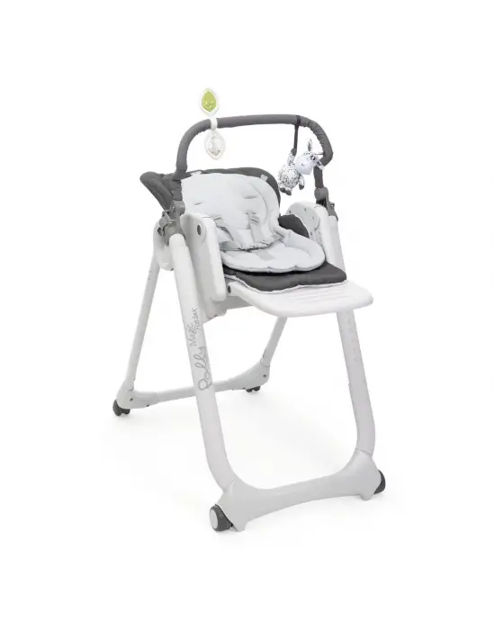 Omarı Evrensel Taşınabilir Bebek Mama Sandalyesi Gri