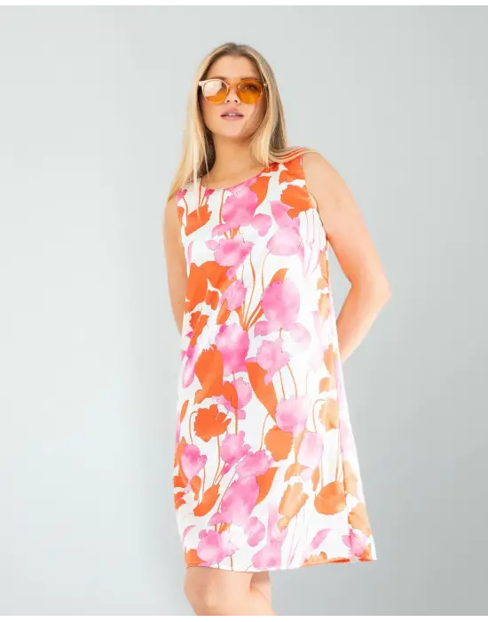 Etkileyici Saten Elbise