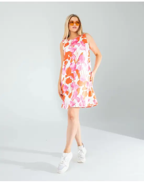 Omarı Rüya Gibi Saten Elbise