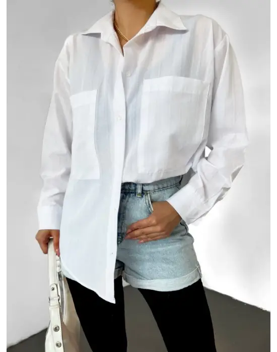 Omarı Şıklığı ve Konforu Bir Arada Sunan Gofre Gömlek