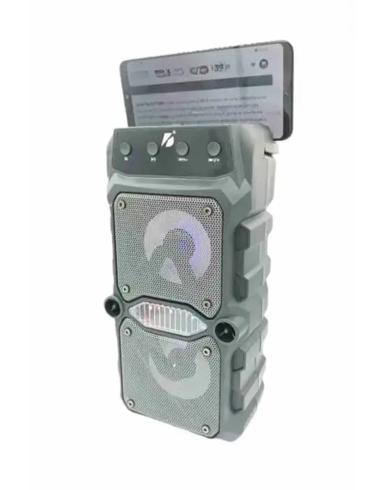 Çift Çıkışlı Güçlü Bataryalı Kablosuz Yüksek Ses Kaliteli Bluetooth Hoparlör