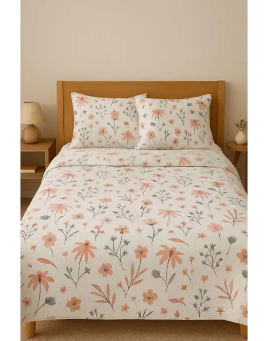 Omarı Yumuşak ve Hafif Çift Kişilik Pike Yorganı