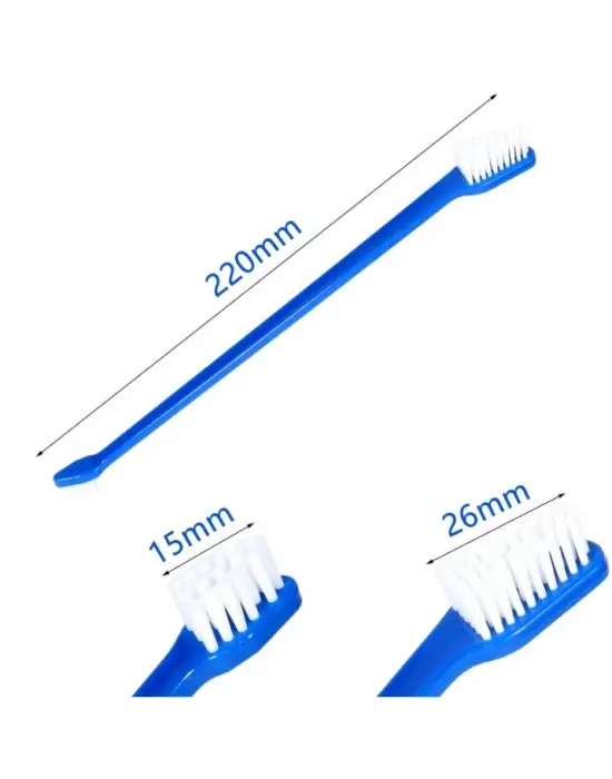 Çıft Taraflı Hayvan Dış Firçası 4 Lü Set