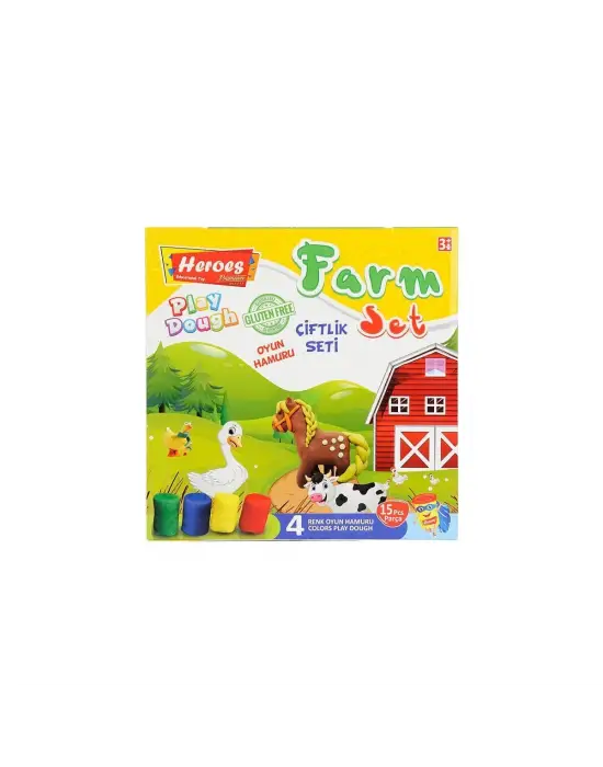 Omarı Çiftlik Temalı Oyun Hamuru Seti