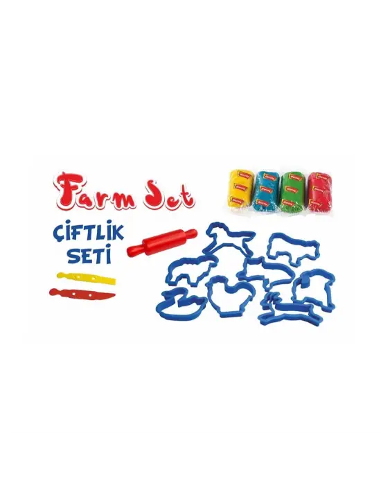 Omarı Çiftlik Temalı Oyun Hamuru Seti