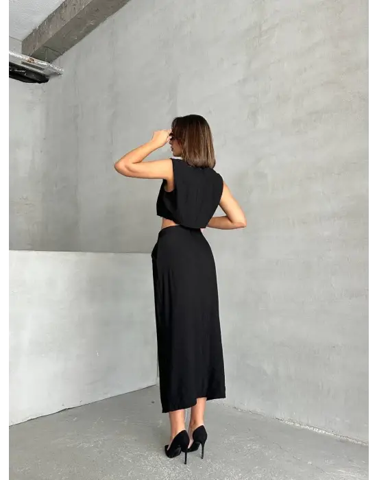 Trend Çilek Takım Etek Yelek