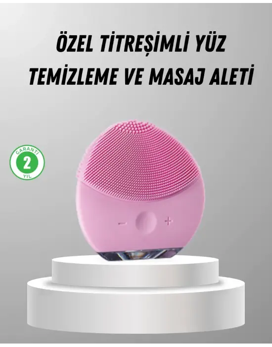 Cilt Dostu Silikon Yüz Masaj Aleti – Hafif, Dayanıklı Ve Su Geçirmez Tasarım