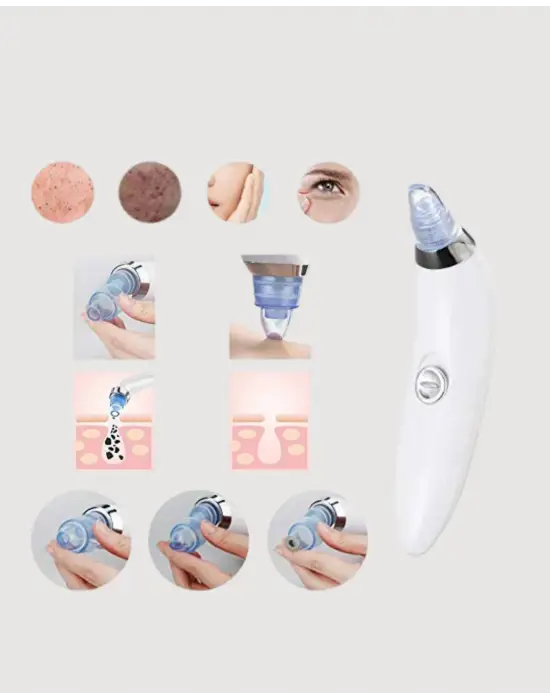 Cilt Dostu Vakumlu Siyah Nokta Temizleyici – Siyah Nokta, Yağ Ve Makyaj Kalıntılarına Karşı