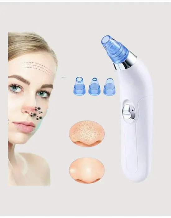 Cilt Dostu Vakumlu Siyah Nokta Temizleyici – Siyah Nokta, Yağ Ve Makyaj Kalıntılarına Karşı