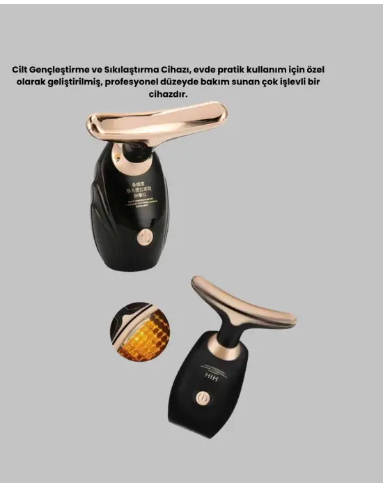 Cilt Gençleştirme Ve Sıkılaştırma Cihazı Kolajen Artırıcı Titreşimli