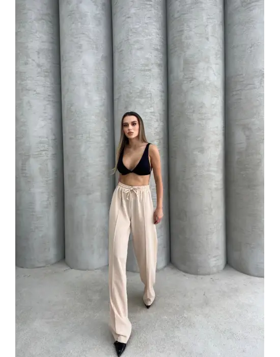 Modern Keten Pantolon