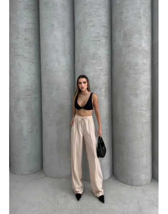 Omarı Rahat ve Şık Çımalı Pantolon