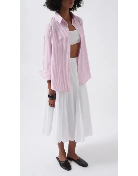 Omarı Çizgili Basic Gömlek - Şıklıkta Sadeliğin Anahtarı