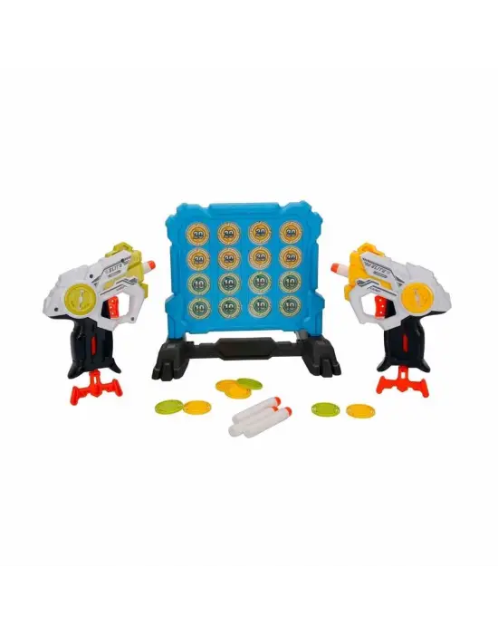 Omarı Hedef Tahtalı Sünger Dart Atan Silah Seti