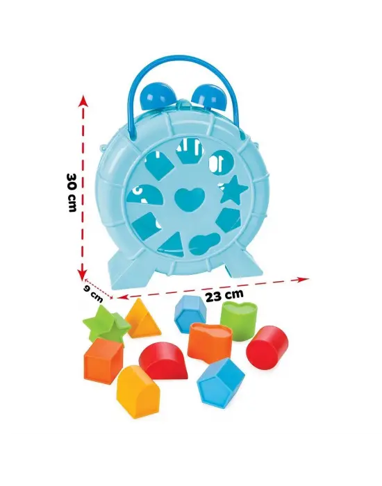 Omarı Çocuklar için Eğlenceli İnşaat ve Zaman Öğretici Oyuncak Seti