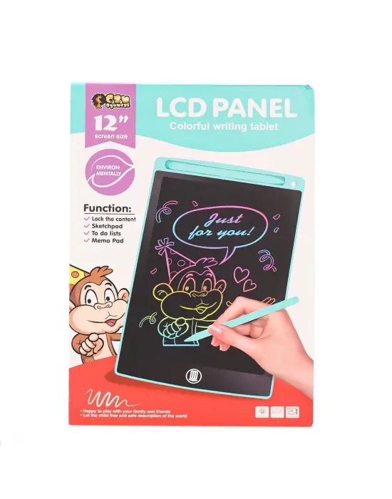 Omarı Renkli Yazı Tahtası 12inç