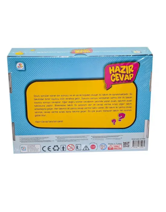 Omarı Çocuklar İçin Eğlenceli Oyuncak LC7506 Hazır Cevap