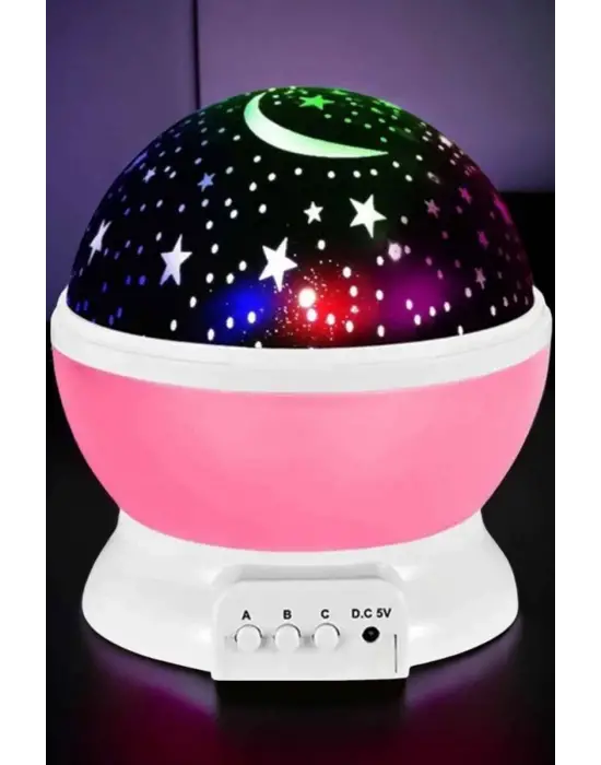 Çocuklara Özel Yıldızlı Gece Lambası