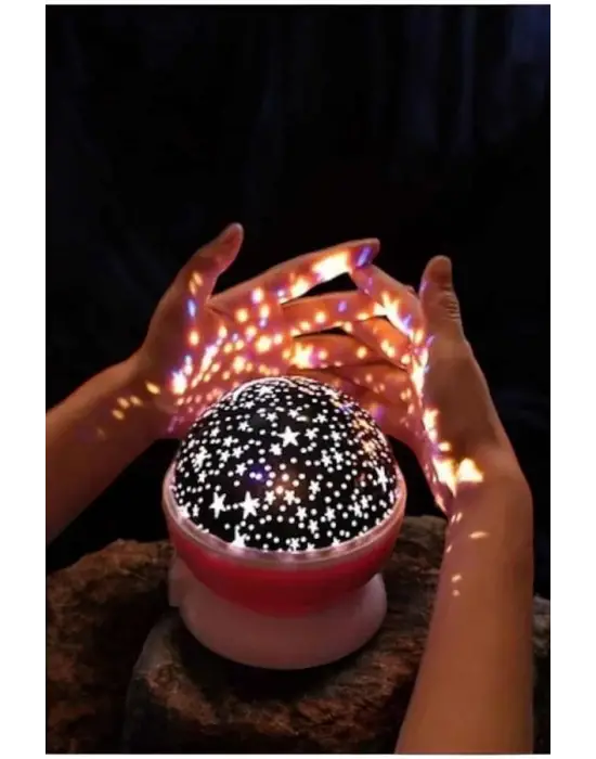 Çocuklara Özel Yıldızlı Gece Lambası