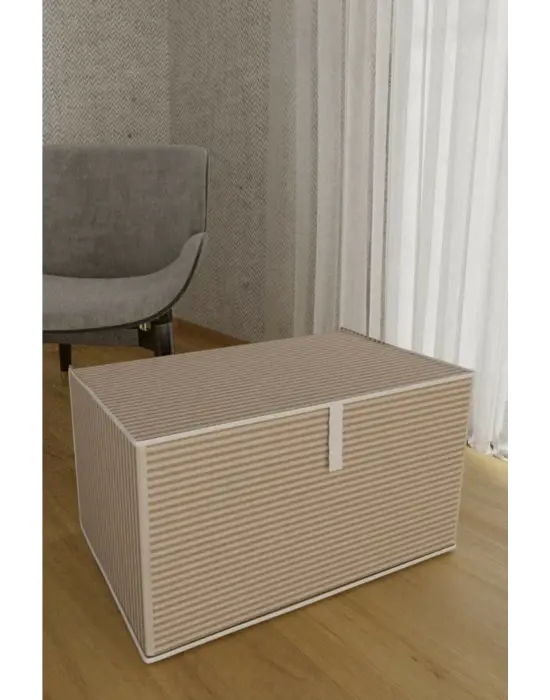 Omarı Çok Amaçlı Cırt Cırtlı Kutu Organizer - Mega Boy 30x40x60cm