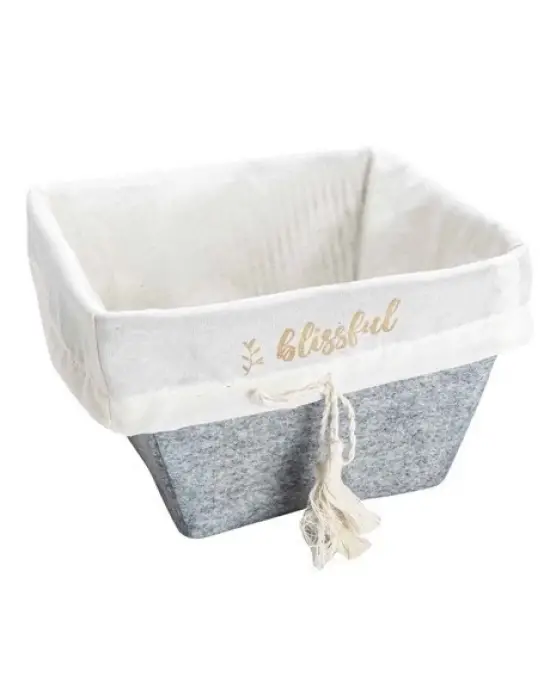 Omarı Çok Amaçlı Kare Keçe Saklama Kutusu