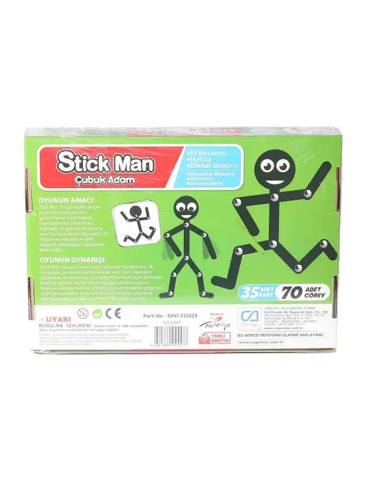 Omarı Çubuk Adam Tasarımıyla Güçlü LED Fener