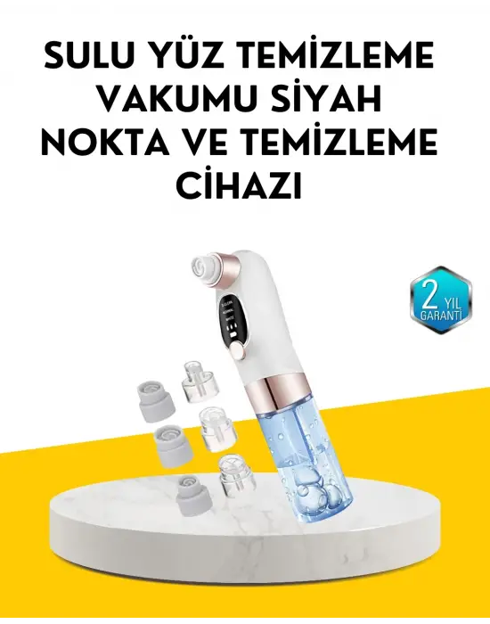 Çok Fonksiyonlu Cilt Bakım Cihazı – Siyah Nokta, Gözenek Ve Akne Temizleyici