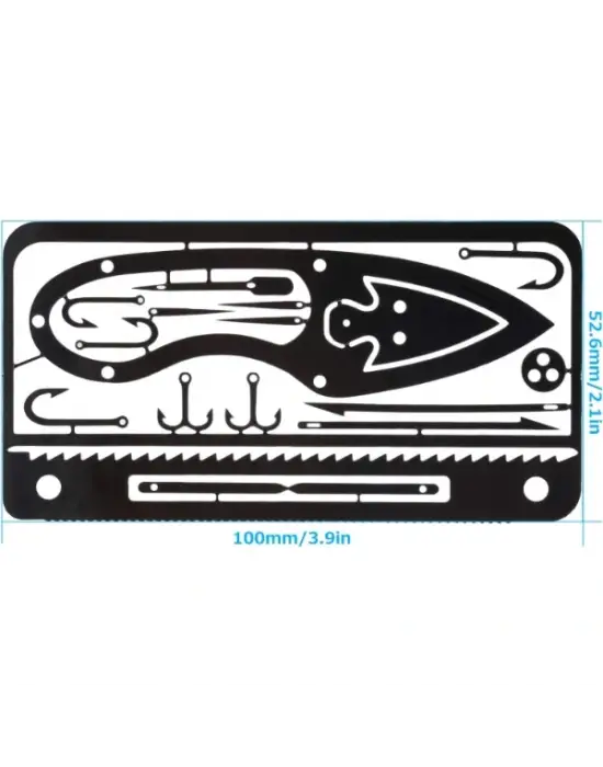 Çok Fonksiyonlu Hayatta Kalma Balıkçı Kiti