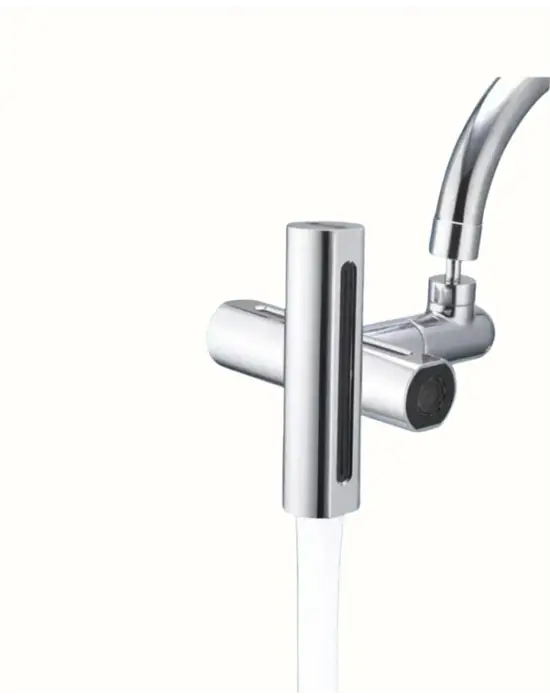 Çok Fonksiyonlu Musluk Başlığı | 4 Su Modu | Geniş Uyumlu Adaptör Seti | Mutfak Ve Banyo Uyumlu