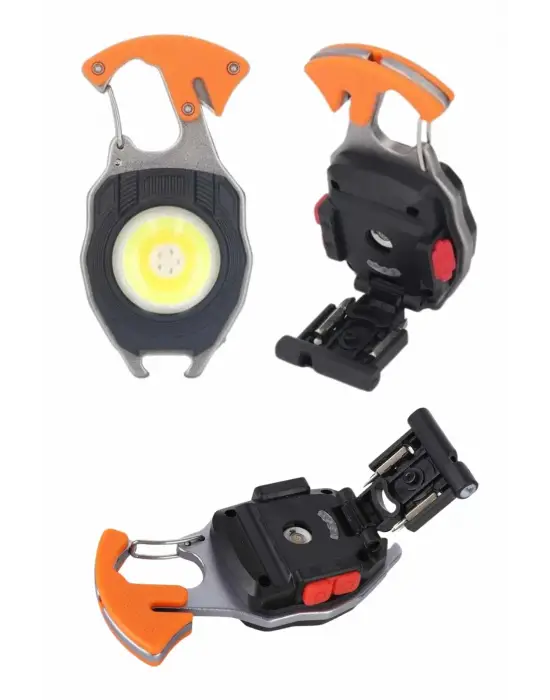 Çok İşlevli Acil Durum Işığı Usb Şarjlı Cep Feneri 7 Farklı Mod