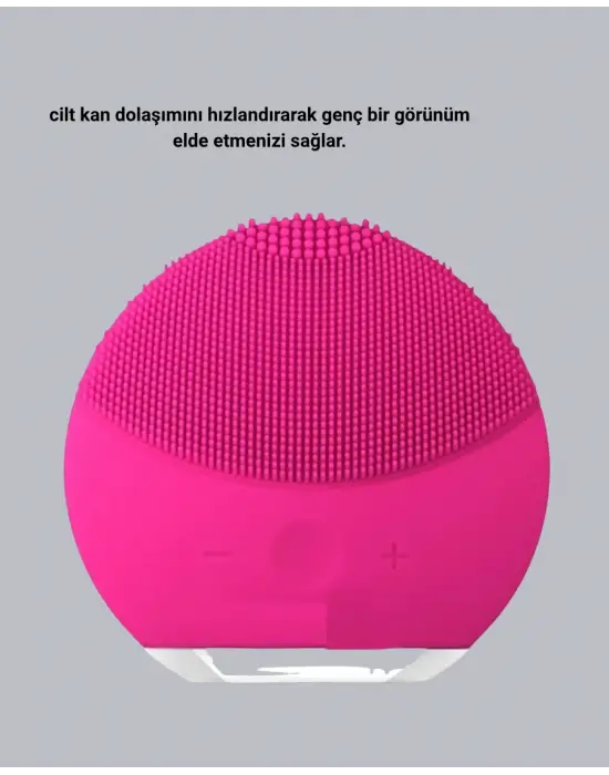 Çok İşlevli Şarjlı Yüz Temizleme Ve Masaj Aleti – Derinlemesine Temizlik, Cilt Yenileme Ve Kan Dolaşımı Artırıcı