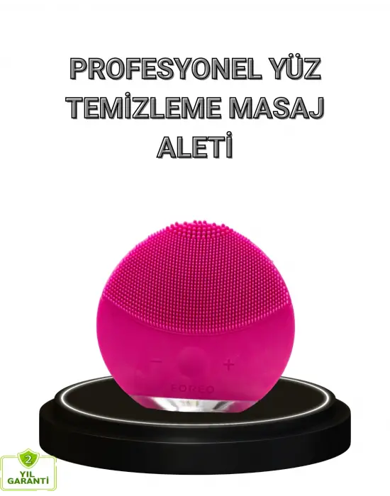 Çok İşlevli Şarjlı Yüz Temizleme Ve Masaj Aleti – Derinlemesine Temizlik, Cilt Yenileme Ve Kan Dolaşımı Artırıcı