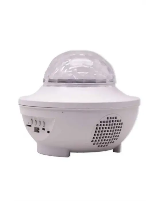 Çok Renkli Projektör Lamba Disko Topu Gece Lambası Kablosuz