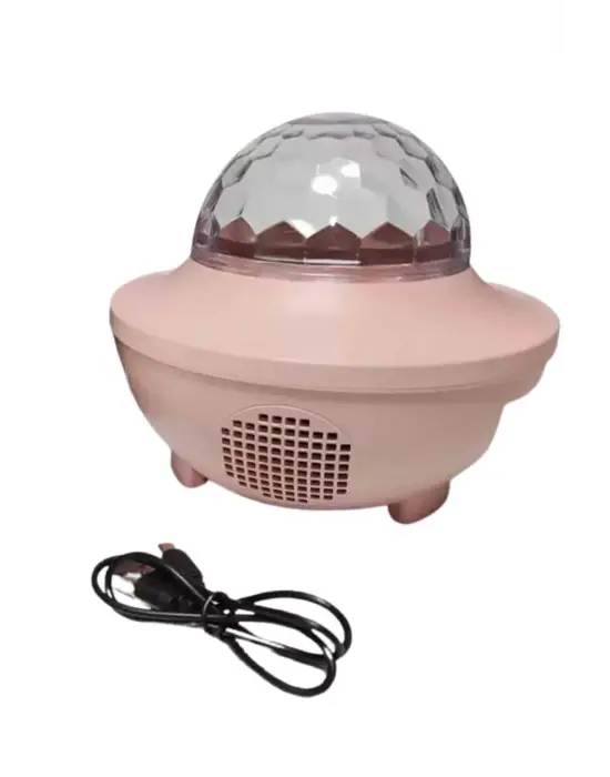 Çok Renkli Projektör Lamba Disko Topu Gece Lambası Kablosuz