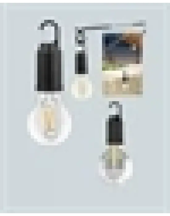 Çok Yönlü Asma Kancalı Kamp Işığı