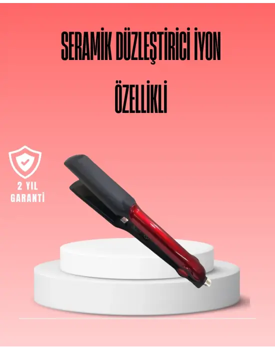 Çok Yönlü Kullanım Sunan Saç Düzleştirici – Düzleştirici Ve Hacim Verici