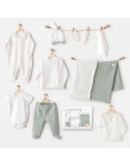 Omarı Sevimli Ayı Arkadaşlar 10lu Yeşil Hastane Çıkışı