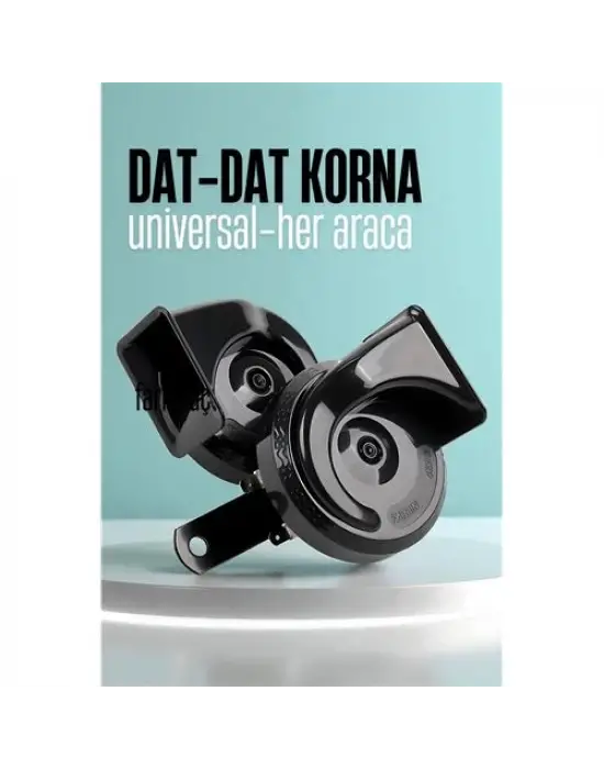 Da-Dat Sesli Alman Tip Her Araca Korna Takımı