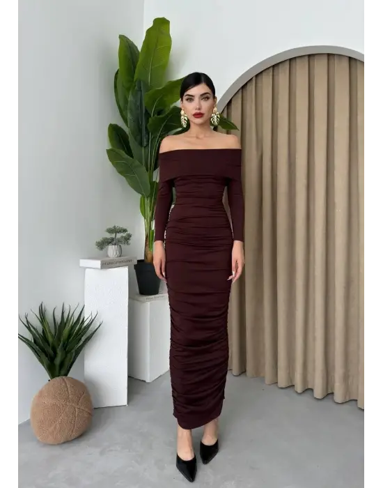 Dakota Drapeli Elbise