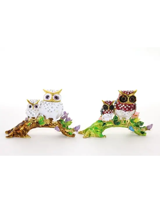 Dal Üstünde 2li Baykuş