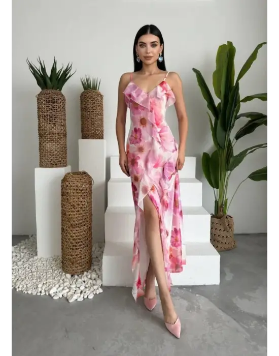 DASE İP ASKILI ELBİSE